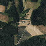 Die Lage von Erlingsberg im Orthofoto