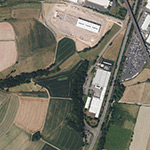 Die Lage von Glauburg im Orthofoto