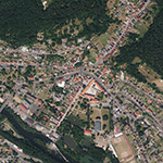 Die Lage von Philippsthal (Werra) im Orthofoto