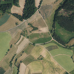 Die Lage von Hilwarterode im Orthofoto
