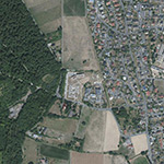 Die Lage von Gertrudenstift im Orthofoto