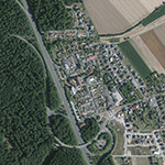 Die Lage von Schäferberg im Orthofoto