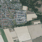 Die Lage von Wernersrode im Orthofoto