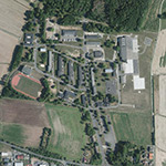 Die Lage von Ihringshausen-West im Orthofoto