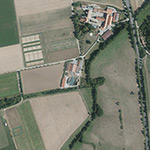 Die Lage von Ilkenmühle im Orthofoto