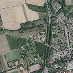 Die Lage von Konzemhof im Orthofoto
