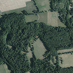 Die Lage von Forsthaus Haide im Orthofoto