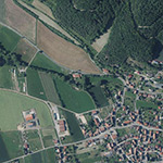 Die Lage von Unterste Mühle im Orthofoto