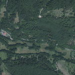Die Lage von Hergesbachtal im Orthofoto