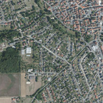 Die Lage von Löffelburg im Orthofoto