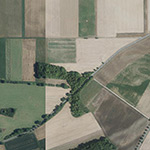 Die Lage von Frensche Warte im Orthofoto