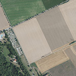 Die Lage von Bünichheim im Orthofoto