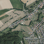 Die Lage von Hessenmühle im Orthofoto