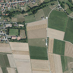 Die Lage von Raelsheim im Orthofoto
