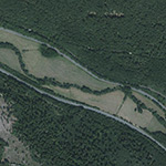 Die Lage von Gramershusen im Orthofoto