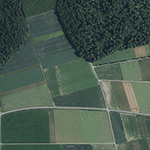 Die Lage von Weidenhagen im Orthofoto