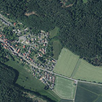 Die Lage von Elberberger Türmchen im Orthofoto