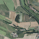 Die Lage von Weingarten-Kapelle im Orthofoto