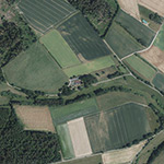 Die Lage von Alter Hagen im Orthofoto