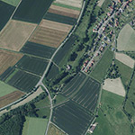 Die Lage von Emsmühle im Orthofoto