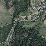 Die Lage von Buschmühle im Orthofoto