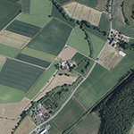 Die Lage von Kalkhofsmühle im Orthofoto