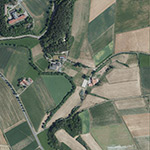 Die Lage von Freckenhausen im Orthofoto