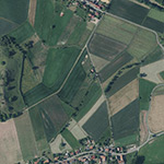 Die Lage von Höllehof im Orthofoto