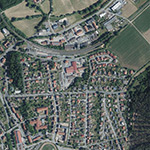 Die Lage von Koppenberg im Orthofoto