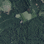 Die Lage von Forsthaus Hundsberg im Orthofoto