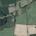 Die Lage von Wichmannsen im Orthofoto
