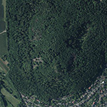 Die Lage von Aussichtsturm Schreckenberg im Orthofoto