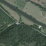 Die Lage von Waldesruh im Orthofoto