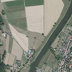Die Lage von Gotmarsen im Orthofoto