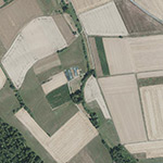 Die Lage von Elwertshausen im Orthofoto