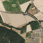 Die Lage von Spilburg im Orthofoto