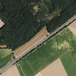 Die Lage von Linden im Orthofoto