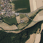 Die Lage von Untere Schwalmmühle im Orthofoto