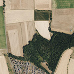 Die Lage von Blankenheim im Orthofoto