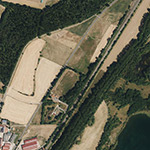 Die Lage von Bobenhausen im Orthofoto