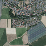 Die Lage von Edermünde im Orthofoto