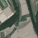 Die Lage von Heidholz im Orthofoto