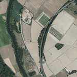 Die Lage von Bahnhaus im Orthofoto