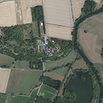 Die Lage von Böddiger Weinberg im Orthofoto