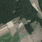 Die Lage von Amselhof im Orthofoto