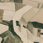 Die Lage von Solnhausen (Ober-, Unter-) im Orthofoto