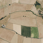 Die Lage von Gersdorf im Orthofoto