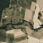 Die Lage von Ruchmühle im Orthofoto