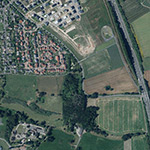 Die Lage von Möllricher Warte im Orthofoto
