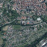 Die Lage von Cappeler Mühle im Orthofoto